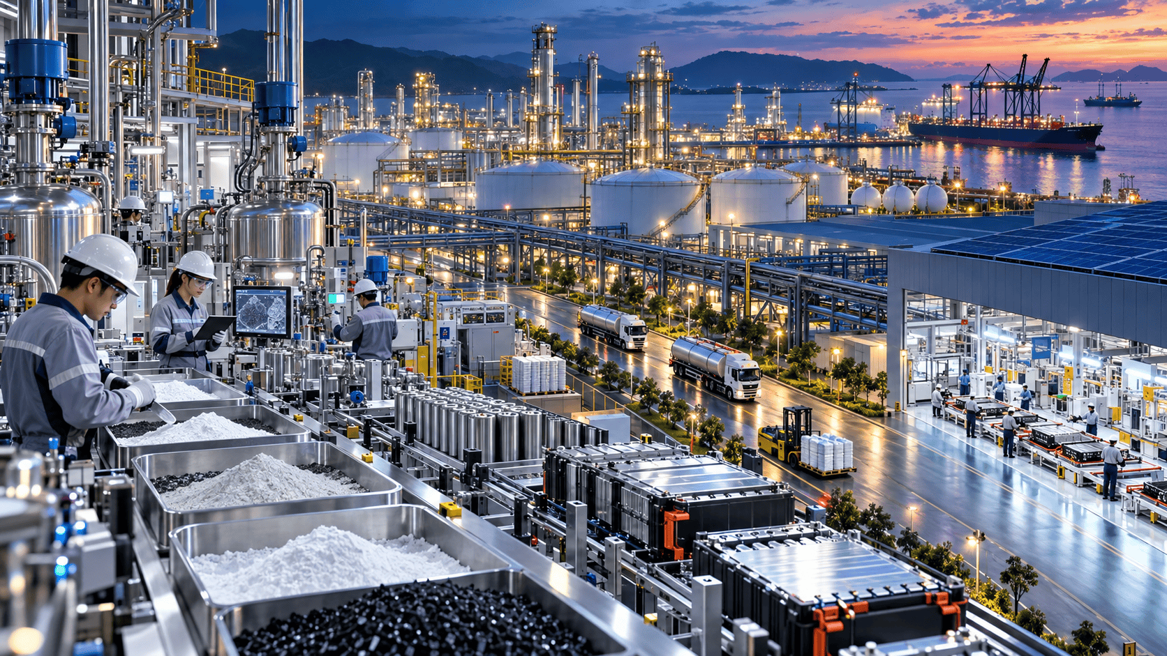 Chemicals for the Energy Transition: Acid and Battery Materials